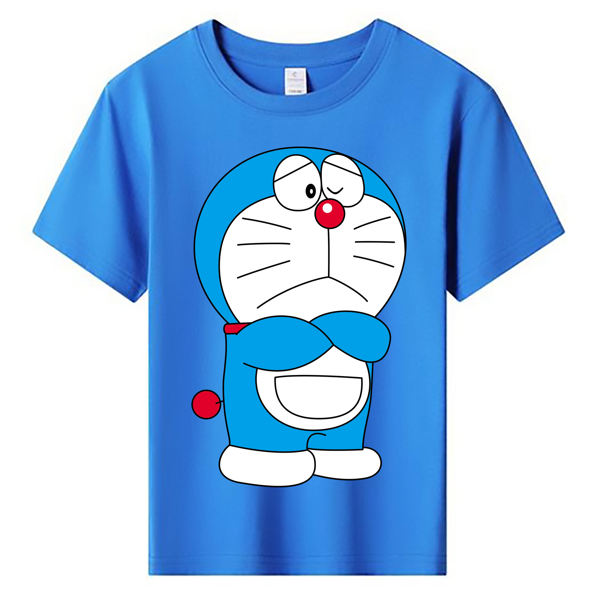 （画像用） ドラえもん Doraemon 綿100％キッズTシャツ（フロントプリント）